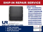 Repair Service: 2013-2020 Chrysler Dodge Ram Monitor-media System 6FX95DX9AA Seller. Price: $285.00.