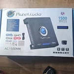 Planet Audio AC1500MK Monoblock Class A/b Amplifier 1500W Anarchy Series New. Price: $105.00.