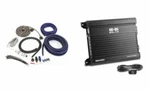 Belva BXA15001 1500W Max Monoblock Car Amplifier With 8 Gauge Kit Package New. Price: $90.03.