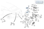 Genuine Mercedes-benz Control Unit 205-900-08-33 New. Price: $1687.40.