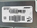2013 Cadillac Xts Radio Bose Audio Stereo Amplifier Oem Gm 22933871 2014 Used. Price: $129.99.