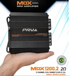 Prv Audio MDX1200.2 Ohm 2-CHANNEL Full-range Mini Amplifier 600W Rms New. Price: $154.91.