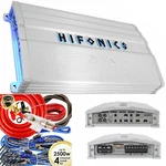 New Hifonics ZG-1200.4 Watts 4-CH Car Audio Amplifier + Channels Kit. Price: $159.99.