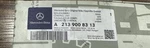 A2139008313 Genuine Control Module , Mercedes Benz. Used. Price: $100.00.