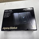 Alpine Status HDA-F60 Hi-res 4-CHANNEL Amplifier, 100W X 4-OHM Brand New. Price: $899.00.