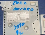 2018-2022 Honda Accord Radio Amplifier Center Console 39186TVAA01 Warranty Used. Price: $132.99.