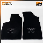 04-11 Bentley Continental Gtc Front Floor Mat Carpet Cover Set 2 Black Oem Used. Price: $190.02.