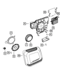 Genuine Mopar Amplifier 5091804AE New. Price: $63.50.