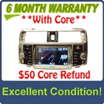 2010 - 2013 Toyota 4RUNNER Oem Jbl Navigation Gps Radio Am Fm Disc Changer MP3 Remanufactured. Price: $695.00.