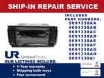 Repair Service: 2012-2014 Jeep Ram Oem Multmedia Navigation Radios P05091338AF Seller. Price: $450.00.