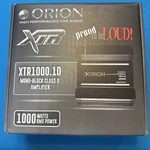 Orion Series XTR1000.1D High Power Monoblock Class Car Amplifier New. Price: $315.00.