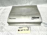 Pioneer GM-X962 760 Watt Bridgeable 2-CH Power Amplifier Untested For. Price: $34.88.