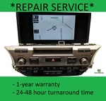 Repair 2013+ Lexus ES300H ES350 Oem Nav Gracenote Sat Hd Radio Service Remanufactured. Price: $799.99.