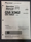 Pioneer GM-X962 & GM-X862 Service Manual Original W/schematics, Parts, Etc Very. Price: $12.97.
