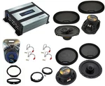 Harmony Ford F-150 2015-2019 HA-R69 6X9" Speakers, HA-65 6.5" 300W & 800W Amp New. Price: $199.95.