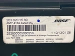 2002 Mercedes C320 Wagon Radio Audio Amplifier 2038201589 Bose Oem 04 Used. Price: $163.26.