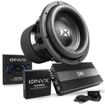 Nvx XCW122 12" Spl Subwoofer + Monoblock Amplifier 2-CH W/ Wiring Ki New. Price: $1649.96.