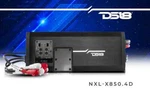 DS18 NXL-X850.4D IP67 Waterproof Marine Boat Amplifier 2400 Watt Channel Certified. Price: $449.00.