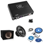 Nvx 600W Mono Amp With Kit And Subwoofer In Box (vented) New. Price: $520.01.